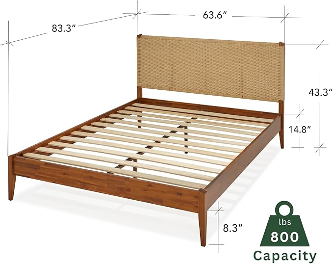 Bme Selina Headboard Queen Size Bed Frame - Image 2