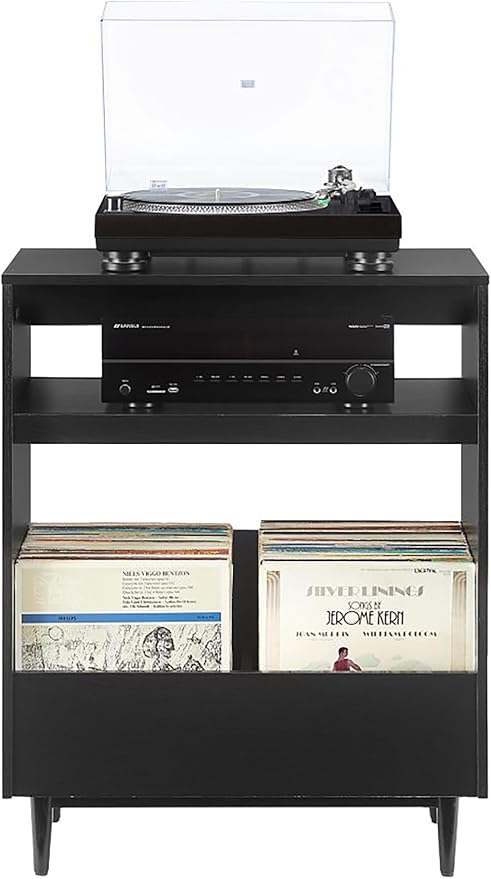 Crosley Furniture Liam Turntable Record Player Stand - Image 9