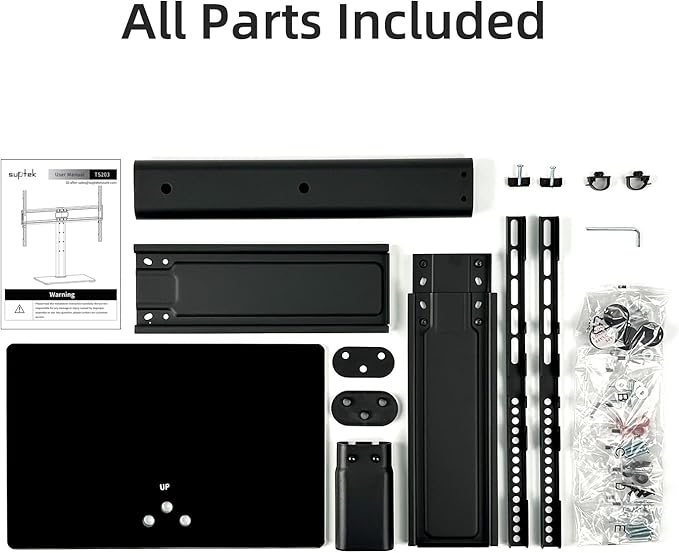 Suptek Reinforced Universal TV Stand - Image 9