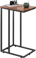 WLIVE Side Table, C Shaped End Table by WLIVE