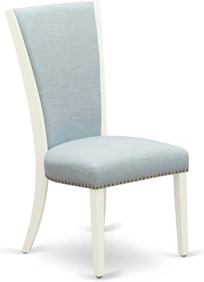 East West Furniture V077VE215-7 7 Piece Dining Table Set Consist of a Rectangle - Image 10
