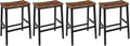 HOOBRO Bar Stools Set of 4, Counter Height Bar Stools, 23.6'' Bar Chairs by HOOBRO