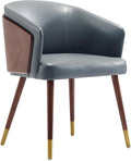Manhattan Comfort Reeva Modern Dining Chair Upholstered in Tight Fit Leatherette by ManhattanComfort