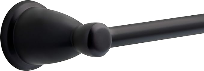 Franklin Brass Kinla 3-Piece Bathroom Set Matte Black 24" Towel Bar Rack - Image 13