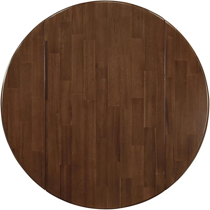 East West Furniture DLAS3-AWA-08 3 Piece Dinner Table Set Includes A Mid - Image 9
