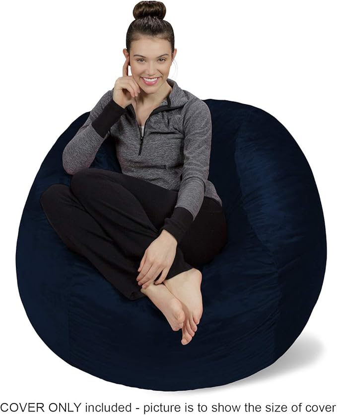 Sofa Sack Bean Bag Chair Cover Only, - Image 2
