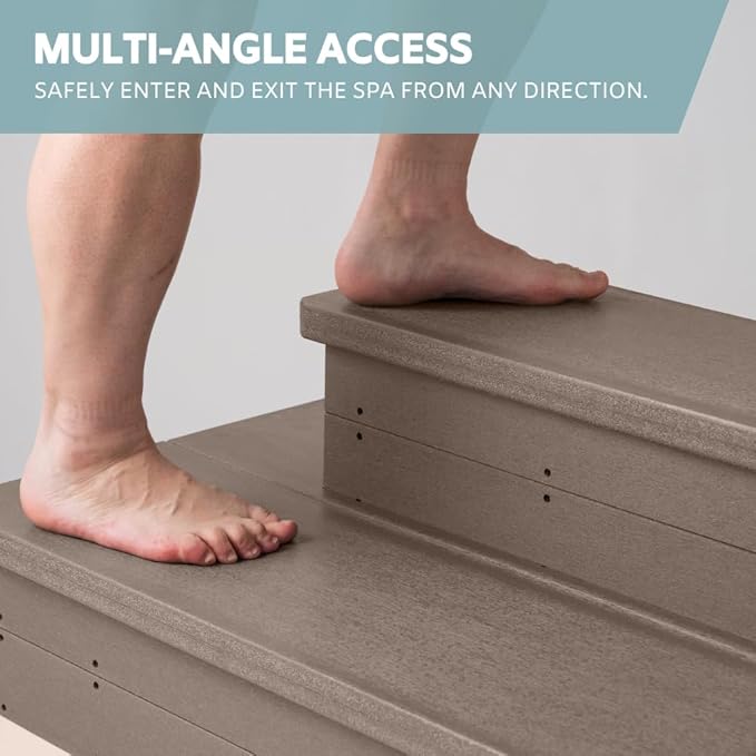 Heavy Duty Hot Tub Steps with Storage - Image 2