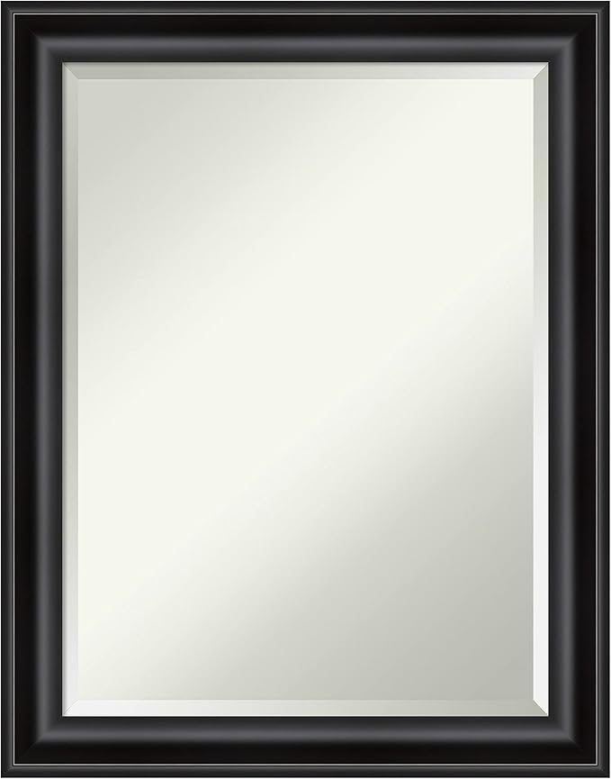 Amanti Art Black Bathroom Mirror by AmantiArt