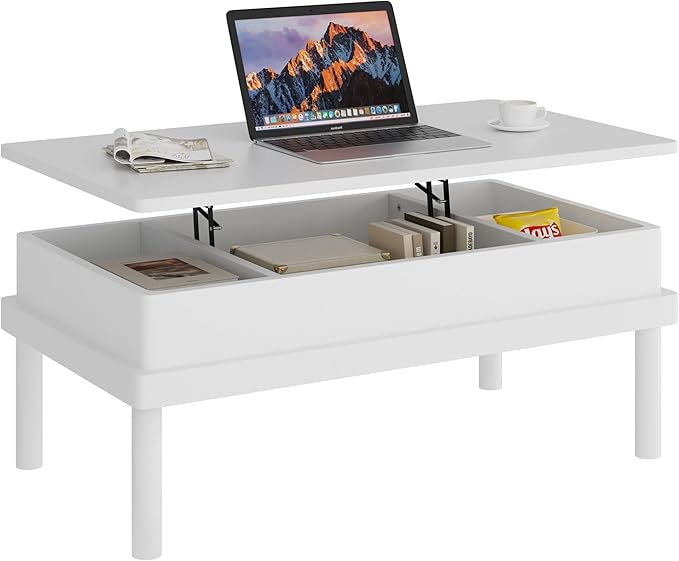 Shintenchi Coffee Table, Lift Top Coffee Table - Image 7