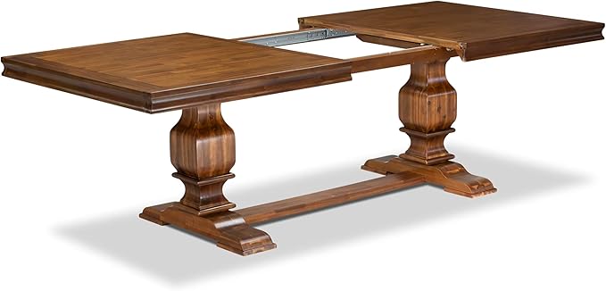 LKCY9-AWA-28 9-Piece Kitchen Table Set Includes a Dining Table and 8 Beige - Image 7