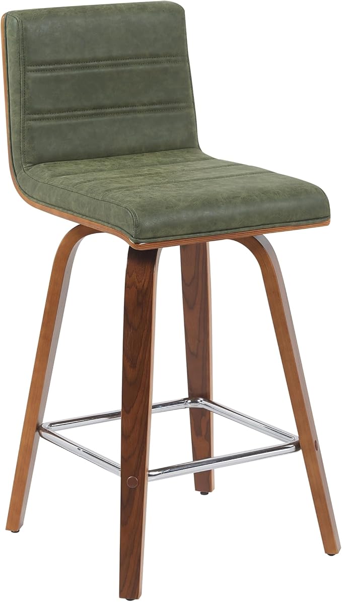 Vienna Modern Counter Height Swivel Bar Stool - Image 2