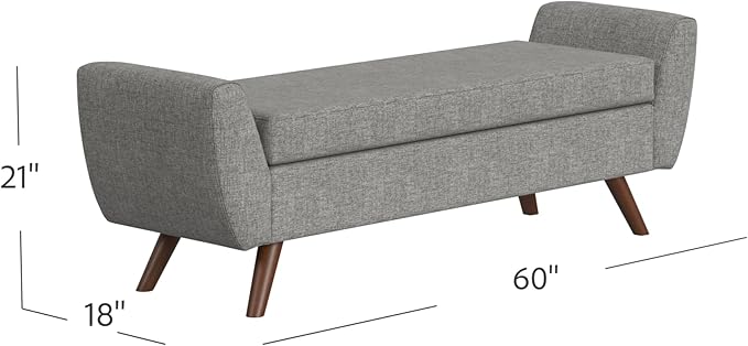 HomePop Modern Storage Bench - Image 3