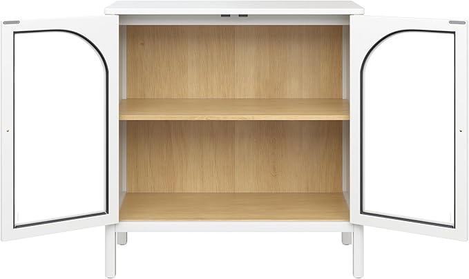 Nathan James Mason Wood Storage Cabinet Accent Sideboard Buffet Credenza TV - Image 6