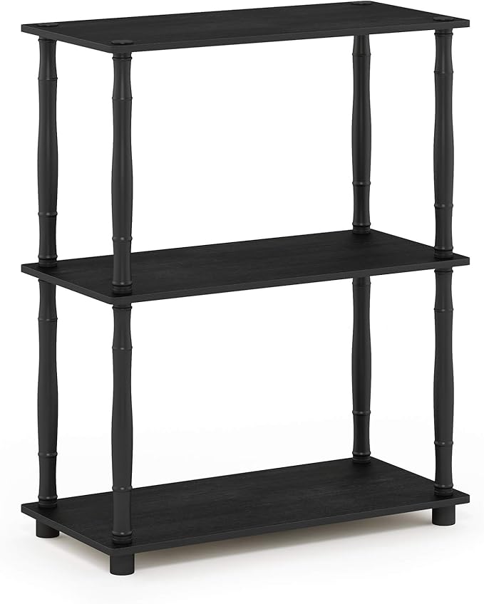 Furinno Turn-N-Tube 3-Tier Compact Multipurpose Shelf Display Rack - Image 5