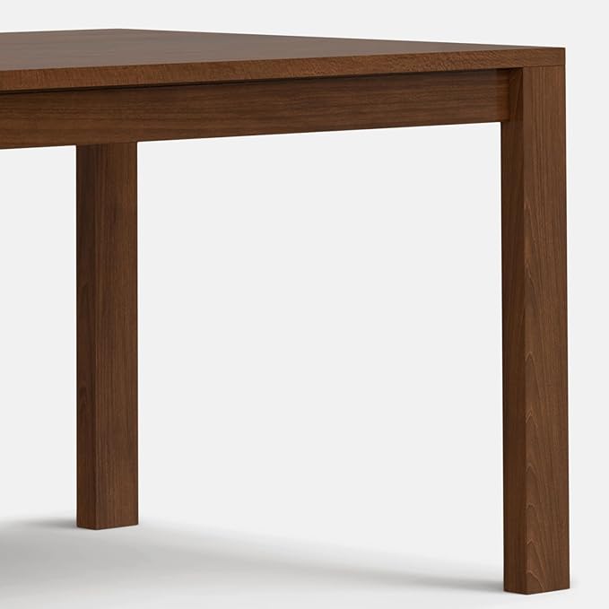 SIMPLIHOME Wilson Dining Table, Solid Wood Walnut Veneer, 60 x 36 inches - Image 8