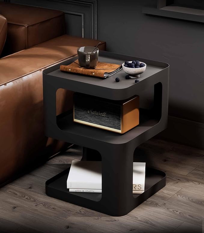 XIV Side Table, Small End Table, Modern Nightstand, Accent Bedside Table by XIV%E2%80%94LetArtFreezeInXIV