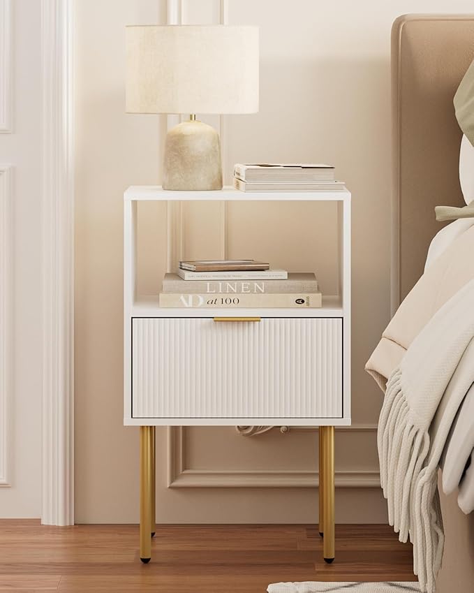 Masupu Night Stand, Mid-Century Bedside Table - Image 3