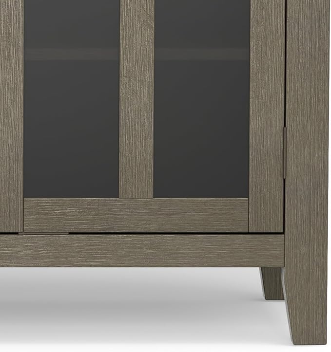SIMPLIHOME Artisan SOLID WOOD 53 inch Wide Transitional TV Media Stand in - Image 7