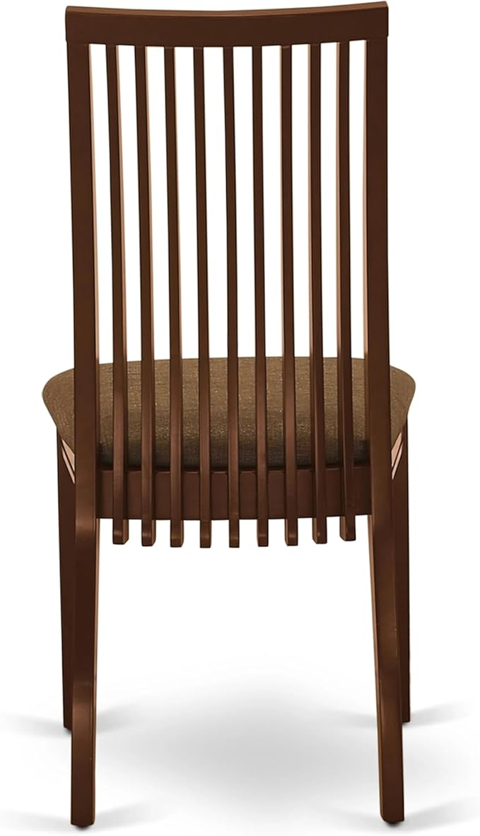 East West Furniture AMIP3-MAH-C 3 Piece Kitchen Table & Chairs Set Contains a - Image 13
