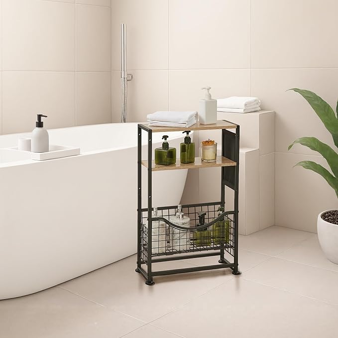 Narrow Side Table, Skinny Small End Tables - Image 8