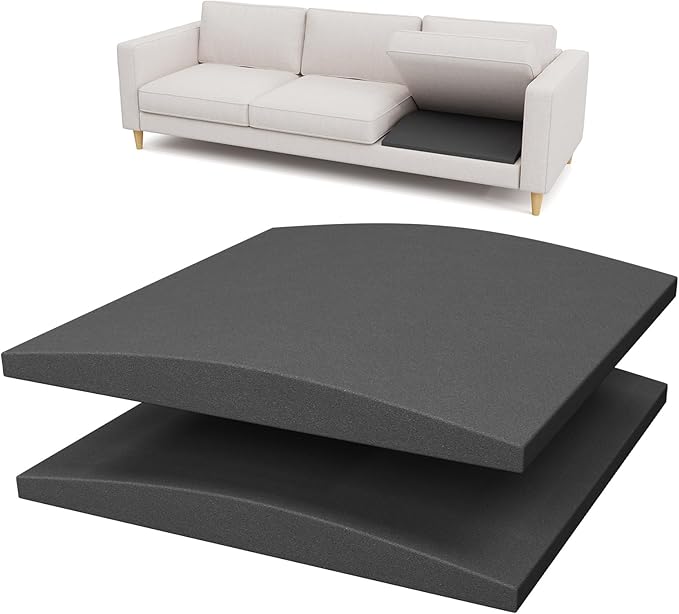 Couch Cushion Support for Sagging Seat, High-Density Curved Foam Sofa Furniture by Unknown