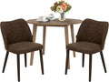 COLAMY 3-Piece Extendable Dining Table Set by COLAMYINC