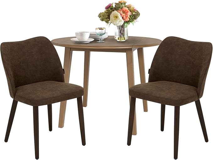 COLAMY 3-Piece Extendable Dining Table Set by COLAMYINC