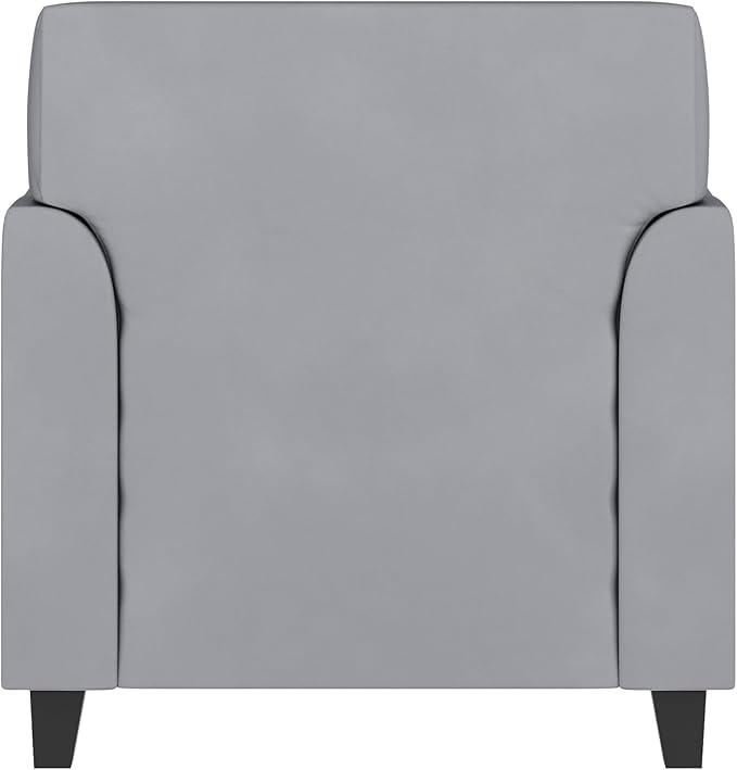 Flash Furniture HERCULES Diplomat Series Gray LeatherSoft Chair - Image 5