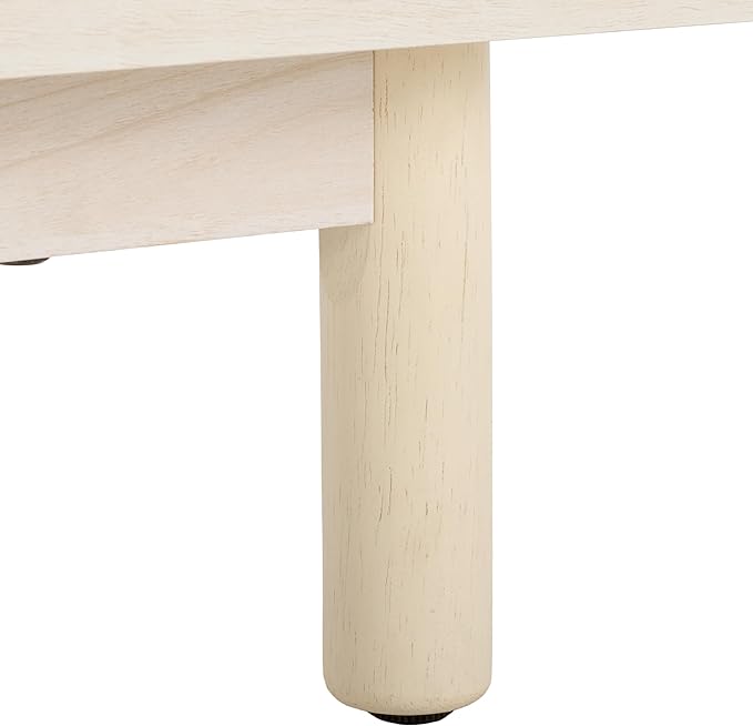 SAFAVIEH Aino TV Stand for up to 60" Flatscreen – Bleached White & Natural - Image 7