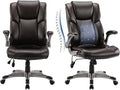 COLAMY Leather Executive Office Chair- High Back Home Computer Desk Chair by COLAMYINC