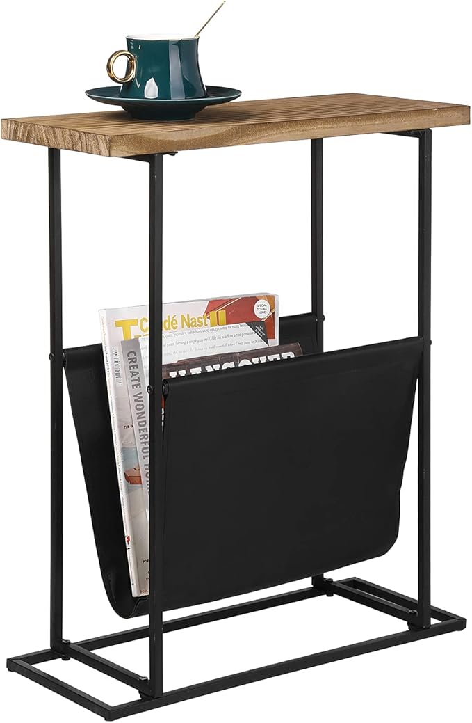 MyGift 21-Inch Modern Narrow Living Room End Table by MyGiftHome
