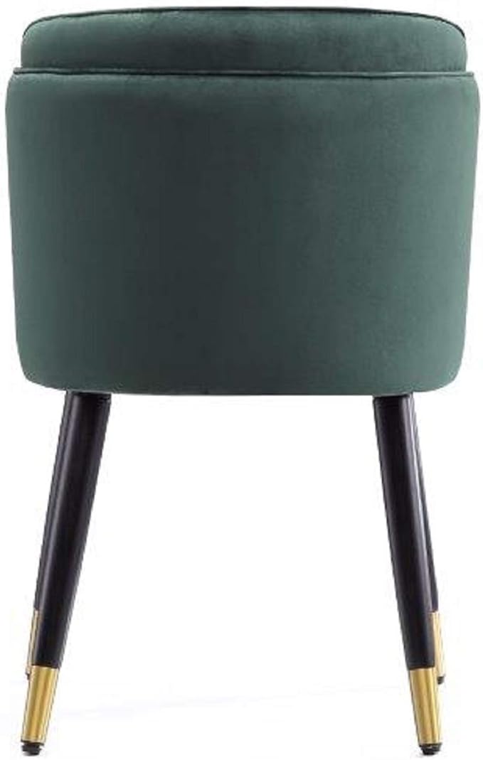 Manhattan Comfort Zephyr Modern Velvet Dining Chair, Solid Wood Frame - Image 8