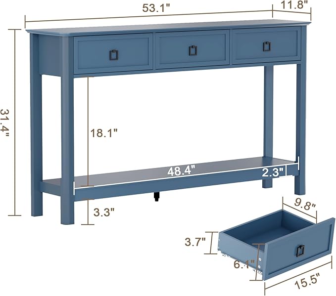 Treocho 53.1" Console Table - Image 2