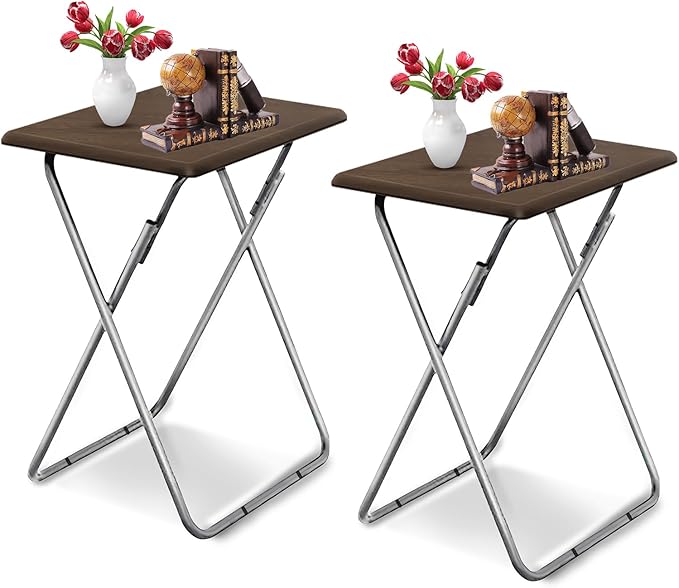 Garden 4 you Folding TV Tray Table on Bed & Sofa, TV Dinner Tray by Garden4you