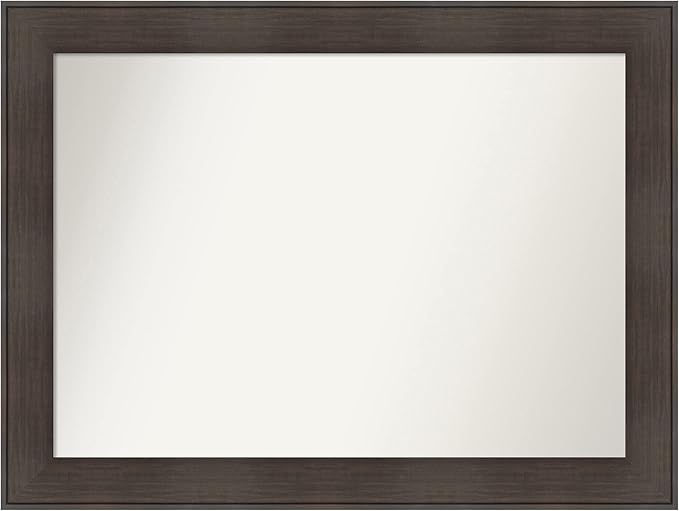 Amanti Art Brown Bathroom Mirror by AmantiArt
