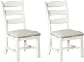 Signature Design by Ashley Valebeck Vintage Farmhouse Cushioned Dining Chair by SignatureDesignbyAshley