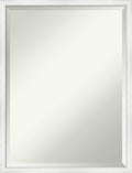 Amanti Art White Bathroom Mirror by AmantiArt