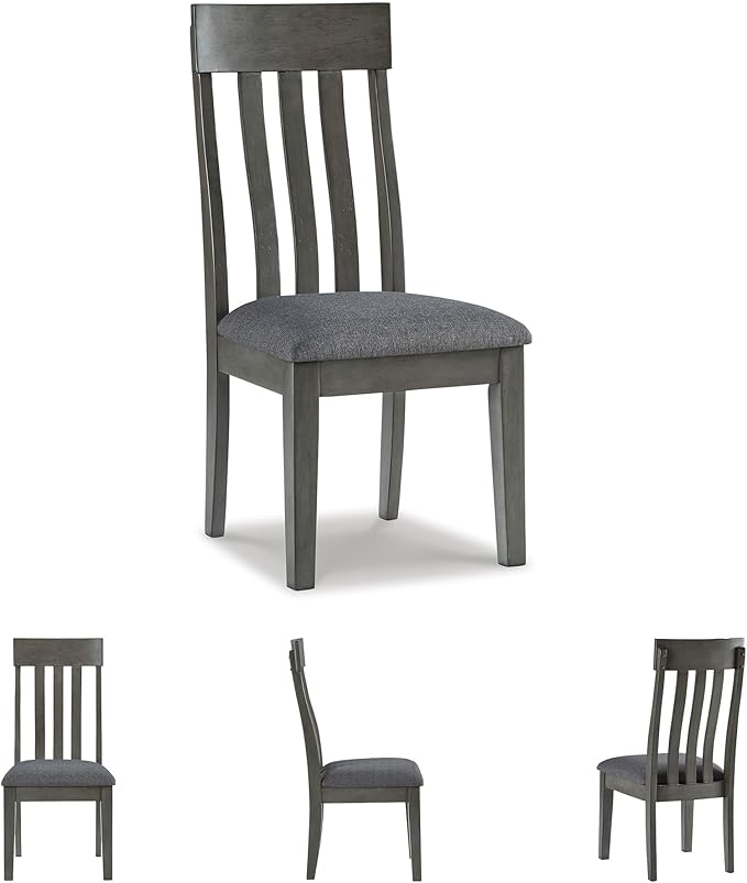 Signature Design by Ashley Hallanden Modern Slat Back 18.63" Dining Room Chair - Image 7