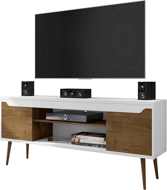 Manhattan Comfort Bradley Mid Century Modern TV Stand by ManhattanComfort