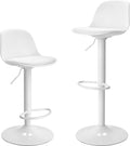 Finnhomy Bar Stools Set of 2, Swivel Barstools by Finnhomy