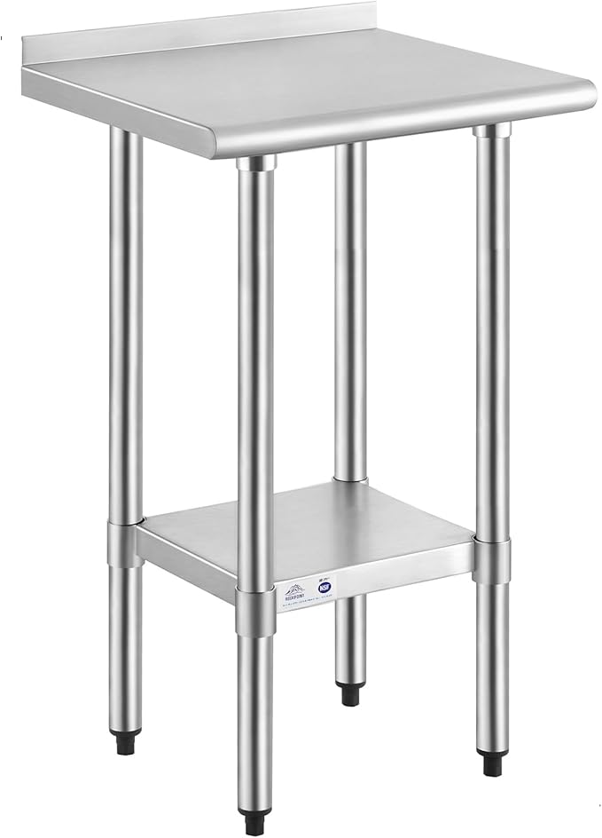 ROCKPOINT Stainless Steel Table by ROCKPOINT