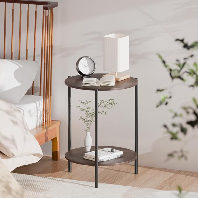 Side Table, Round End Table - Image 4