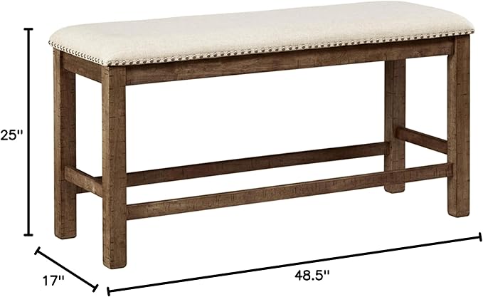 Signature Design by Ashley Morriville Counter Height Upholstered Dining Room - Image 15