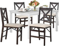 COLAMY 60 Inch Rectangular Kitchen Dining Table by COLAMYINC