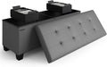 STORAGEBUD Storage Ottoman Bench by STORAGEBUD