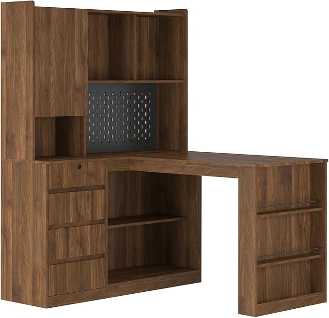 KEIKI L Shaped Home Office Desks - Image 4