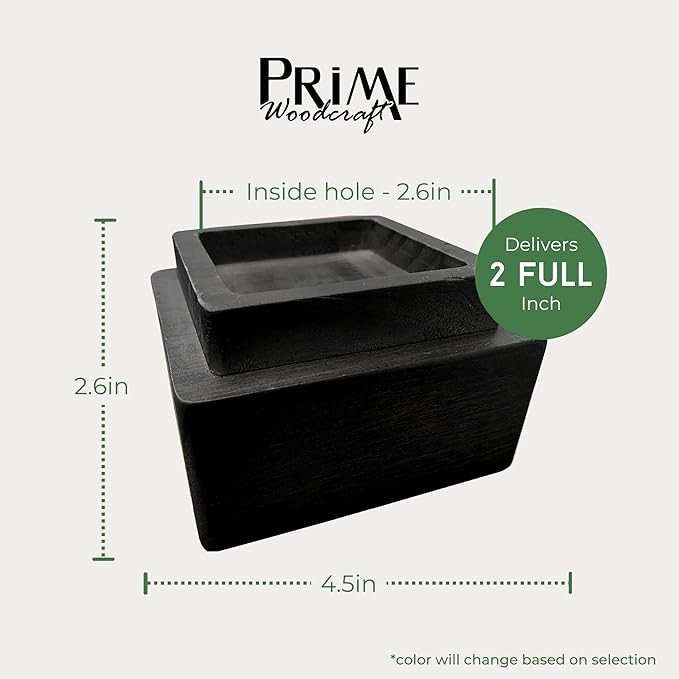 Walnut Wood Risers - Image 2