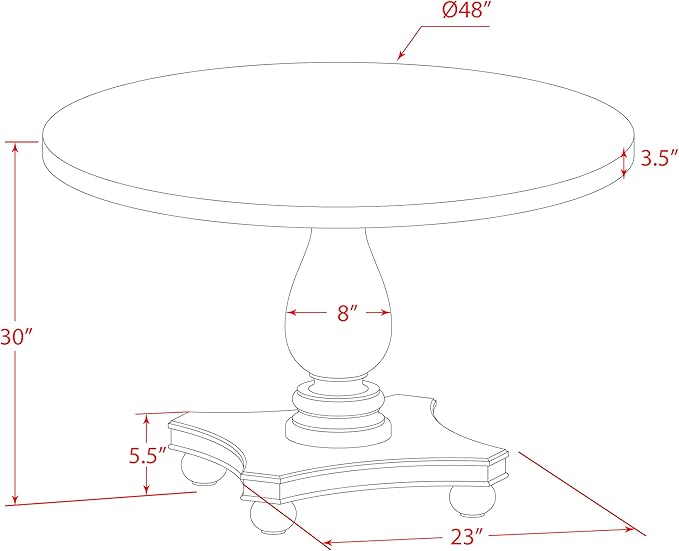 East West Furniture I2MZ5-748 5 Piece Kitchen Table Set - Image 13