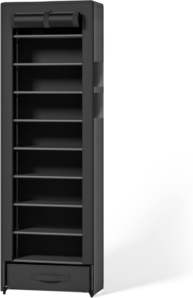 Shoes Rack 10 Tier Tall Shoe Rack Narrow Shoe Rack - Image 8