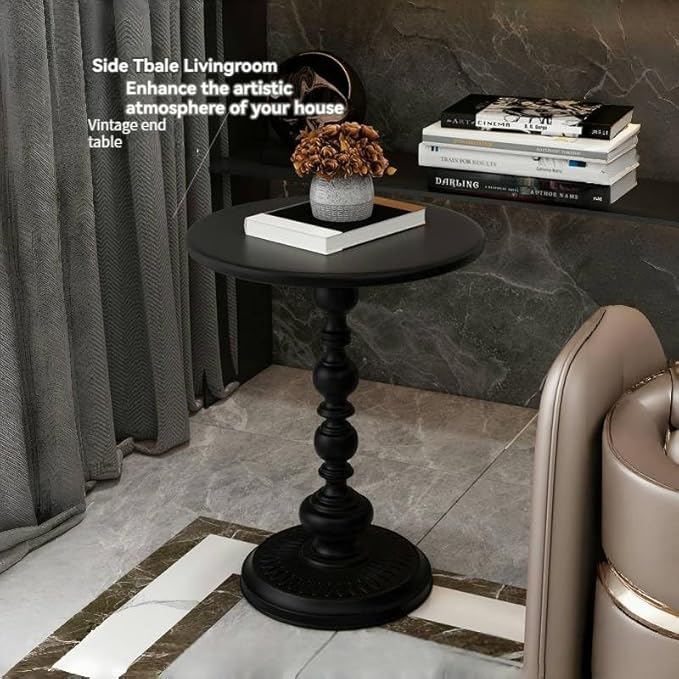 Round Side Table，Accent Table，Small end Table，Living Room Tables，Drink - Image 4